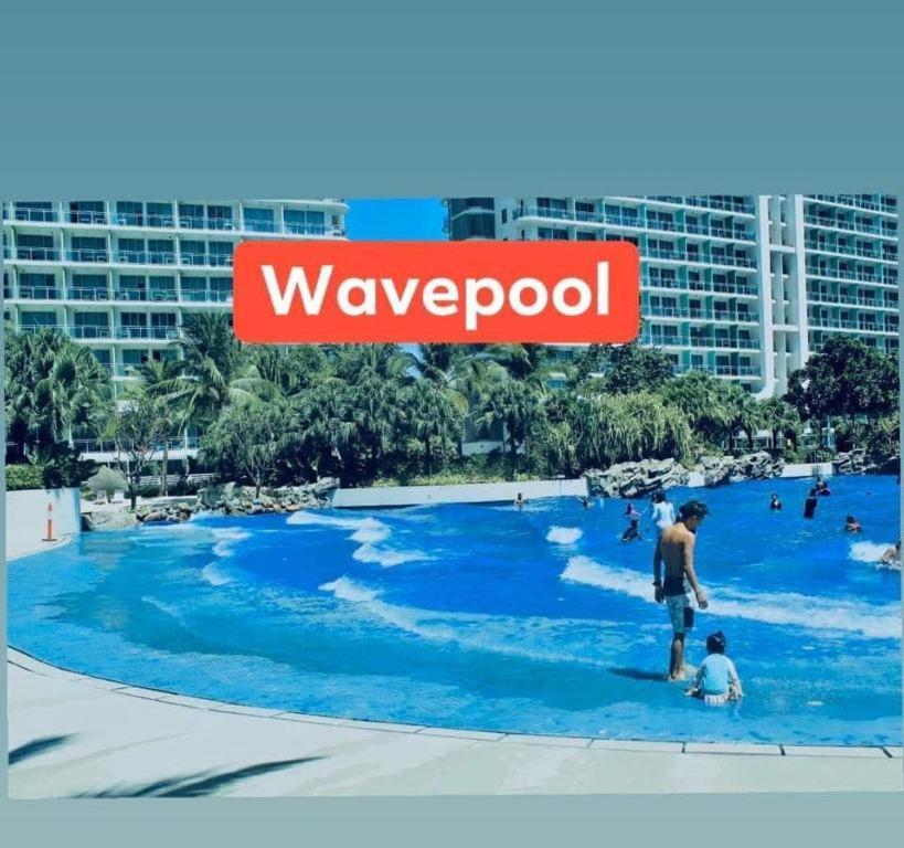 Azure Urban Resort A3 Near Airport Mall With Balcony Wavepool Manille Extérieur photo